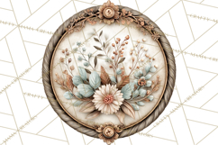 Botanical Cottage Pantry Clipart with Rustic Kitchen Herbs Product Image 3