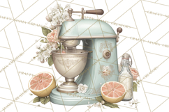 Botanical Cottage Pantry Clipart with Rustic Kitchen Herbs Product Image 2