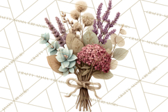 Botanical Cottage Pantry Clipart with Rustic Kitchen Herbs Product Image 3