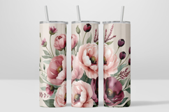 Tumbler Wrap PNG tumbler wrap bundle 6 floral designs 20oz Product Image 7