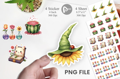 Botanical Witches Sticker Product Image 1