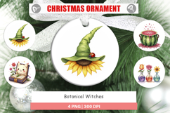 Botanical Witches Ornament Product Image 1