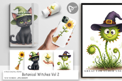 Botanical Witches Digital Paper Product Image 1