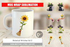 Botanical Witches Mug Wrap Product Image 1