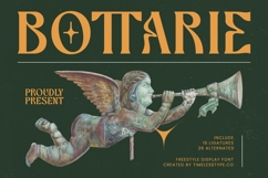 Bottarie - Freestyle Display Font Product Image 1