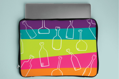 Bottles Black &amp; White | Hand Drawn Potion vials, Wine Product Image 9