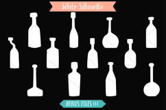 Bottles Black &amp; White | Hand Drawn Potion vials, Wine Product Image 6