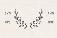 Floral Bottom border SVG Product Image 1