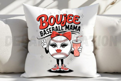Boujee Baseball mama Sublimation PNG Product Image 3