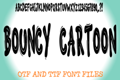 Bouncy Cartoon Alphabet Lettering ABC Text Font OTF by Squeeb Creative