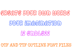 Bouncy Graffiti Font Hand Drawn Cartoon Comic Lettering ABC Product Image 3