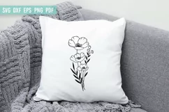 Flower SVG | Wildflower SVG | Bouquet of flower Product Image 2