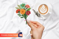 Bouquet of flowers Sticker, Floral Bouquet Sticker Product Image 1