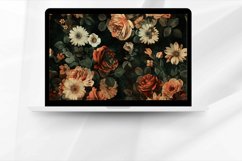 Bouquets in the Dark Digital Paper Bundle Product Image 4