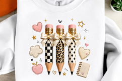 Boutique Pencil Sublimation PNG Product Image 1