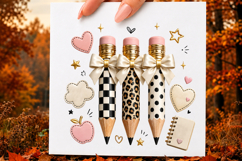 Boutique Pencil Sublimation PNG Product Image 2