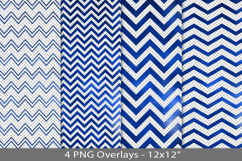 Blue foil seamless pattern overlay, PNG Product Image 1