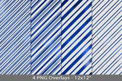 Blue foil seamless pattern overlay, PNG Product Image 1