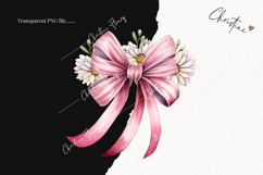 Pink Flower Bows | Spring PNG Product Image 2