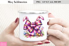 Silk Easter Bow | Silk Bow Coffee Mug Design Product Image 1