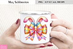 Silk Easter Bow | Silk Bow Coffee Mug Design Product Image 1