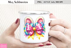 Silk Easter Bow | Silk Bow Coffee Mug Design Product Image 1