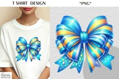 Silk Easter Bow|Cute Easter T Shirt Sublimation Product Image 1