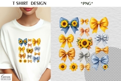 Silk Coquette Bow| Summer T Shirt Sublimation Product Image 1