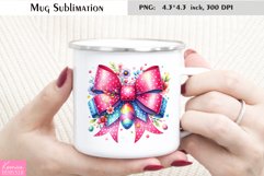 Silk Easter Bow | Silk Bow Coffee Mug Design Product Image 1