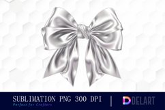 Bow and Silver Bow Illustration Clipart Product Image 1