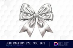 Bow and Silver Bow Illustration Clipart Product Image 1