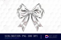 Bow and Silver Bow Sublimation PNG Clipart Product Image 1