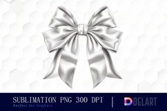 Bow and Silver Bow Illustration Clipart Product Image 1