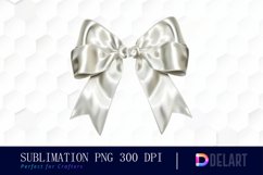Bow and Silver Bow Illustration Clipart Product Image 1