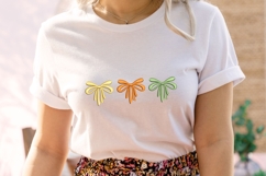 Bow - Autumn Embroidery Design - Machine Embroidery Product Image 3