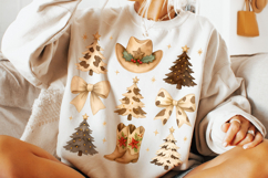 Howdy Christmas PNG, Merry Christmas PNG, Western Christmas Product Image 3