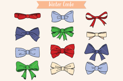 Color Hand Drawn Bows | Bow Tie illustration, Ribbon Fashion Product Image 5