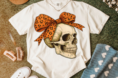 Halloween Skull PNG, Coquette Halloween PNG, Spooky PNG Product Image 6