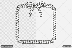 Bow Frame SVG PNG Bundle Product Image 10