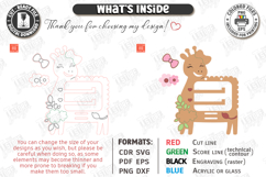 Baby Bow Holder Laser Cut | Hair Accessory Organizer SVG Product Image 13