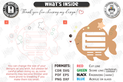 Baby Bow Holder Laser Cut | Hair Accessory Organizer SVG Product Image 14