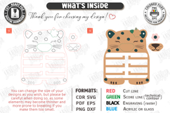 Baby Bow Holder Laser Cut | Hair Accessory Organizer SVG Product Image 16