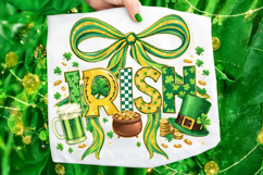 St Patrick's Day Irish PNG, Lucky Day PNG, Coquette Bow PNG Product Image 6