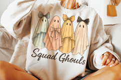 Squad Ghouls PNG, Halloween Coquette PNG, Funny Halloween Product Image 3