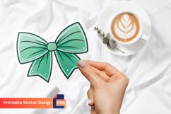 Bow Sticker, Ribbon Bow Sticker, Decorative Bow Sticker Product Image 1