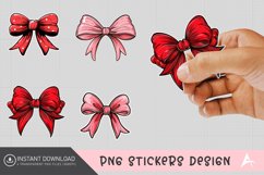 Bow Sticker Clipart Product Image 1