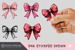 Bow Sticker Clipart Product Image 1