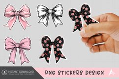 Bow Sticker Clipart Product Image 1