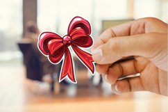Bow Sticker Clipart Bundle Product Image 2