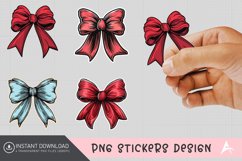 Bow Sticker Clipart Product Image 1